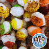 Freeze Dried Rainbow Crunchies Tajin (Made W Tajin Skittles)