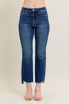 Judy Blue HW Dark Wash Kick Flare