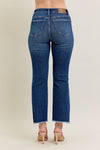 Judy Blue HW Dark Wash Kick Flare