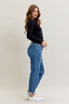 Judy Blue Mid Rise Boyfriend Classic Cuffed