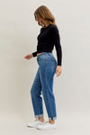 Judy Blue Mid Rise Boyfriend Classic Cuffed