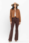 Judy Blue HW Tummy Control Garment Dyed Flare