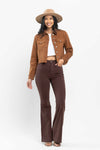 Judy Blue HW Tummy Control Garment Dyed Flare