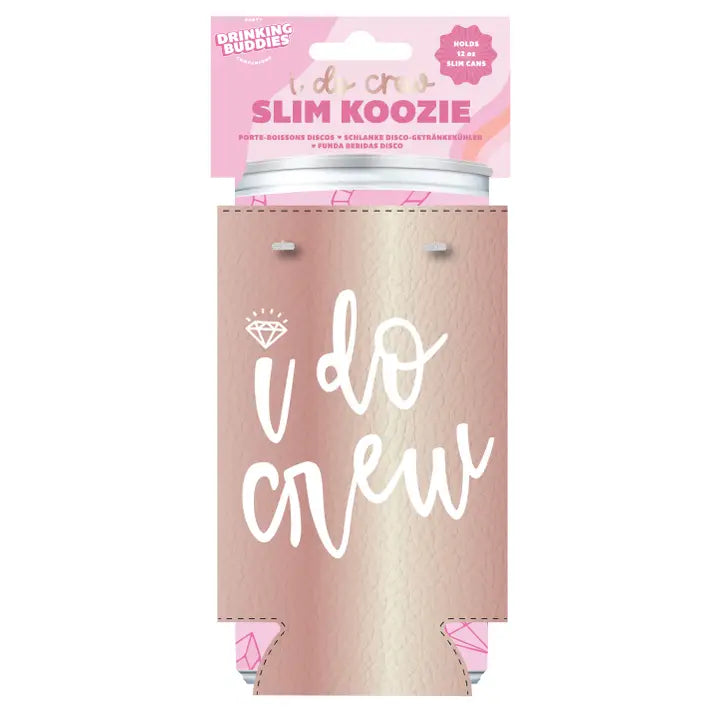 I Do Crew Slim Drink Sleeve -2 Pack