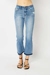 SALE Judy Blue MR Release Hem Cropped Bootcut