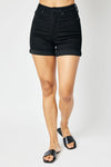 Judy Blue Hi Waist Tummy Control Cuffed Shorts