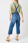 Judy Blue Hi Waist Crop Wide Overall