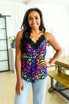 BLACK FRIDAY Lace Trim Tops- Multiple Colors