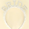 Fashion Pearl Rhinestone Pave Bridal Headband
