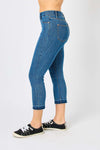Judy Blue High Waist Pull on Capri