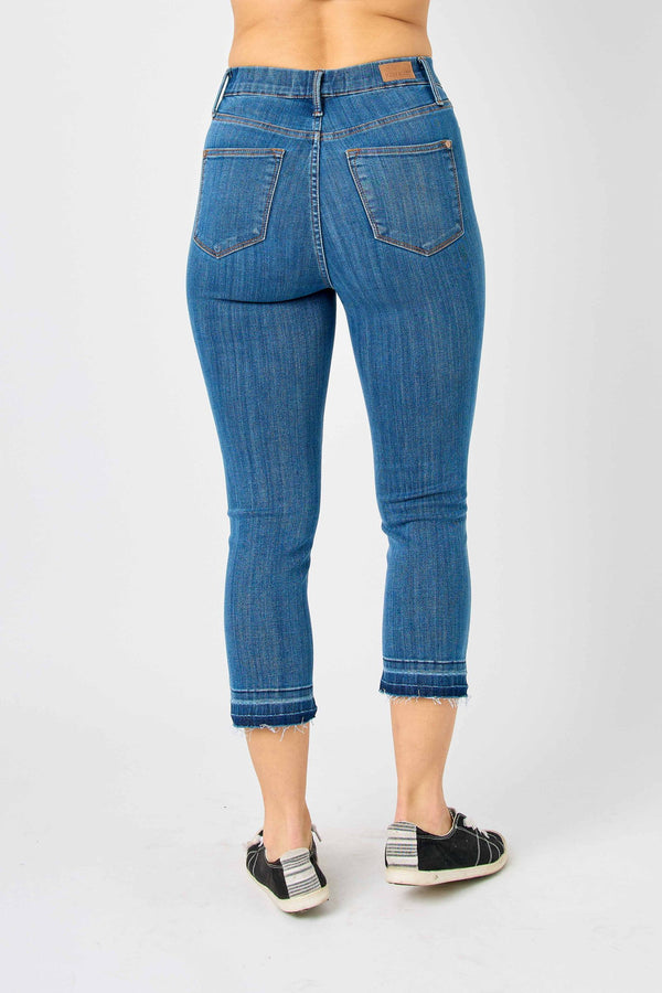 Judy Blue High Waist Pull on Capri