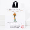 Sun Cactus Figure Pendant Chain Necklace