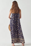 SALE Paisley Print Maxi Dress - Curvy Size