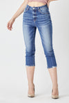 SALE Risen High Rise Basic Capri