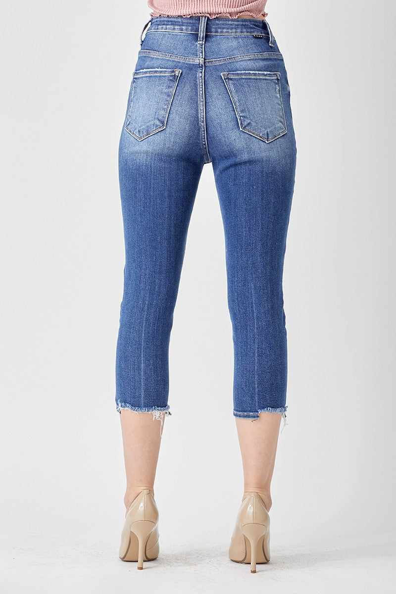 SALE Risen High Rise Basic Capri