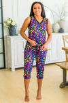 New Sleeveless PJ Set(Capri Bottom )
