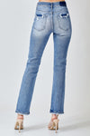 SALE Risen Mid Rise Straight Jeans