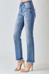 SALE Risen Mid Rise Straight Jeans