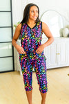 New Sleeveless PJ Set(Capri Bottom )