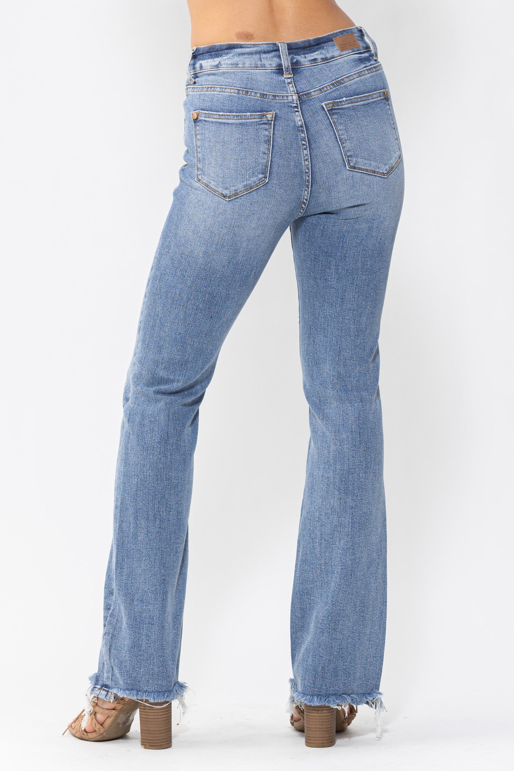 Judy Blue High Waist Double-Button Bootcut