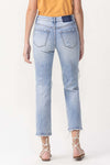 Lovervet High Rise Crop Straight Jeans