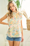 Emmas floral print top