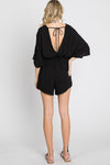 Open Back Romper