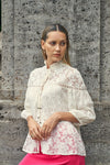 Lace Mix Blouse Top