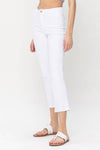 Vervet High Rise Crop Straight Jeans