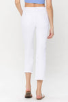 Vervet High Rise Crop Straight Jeans