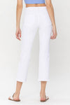 Vervet High Rise Crop Straight Jeans
