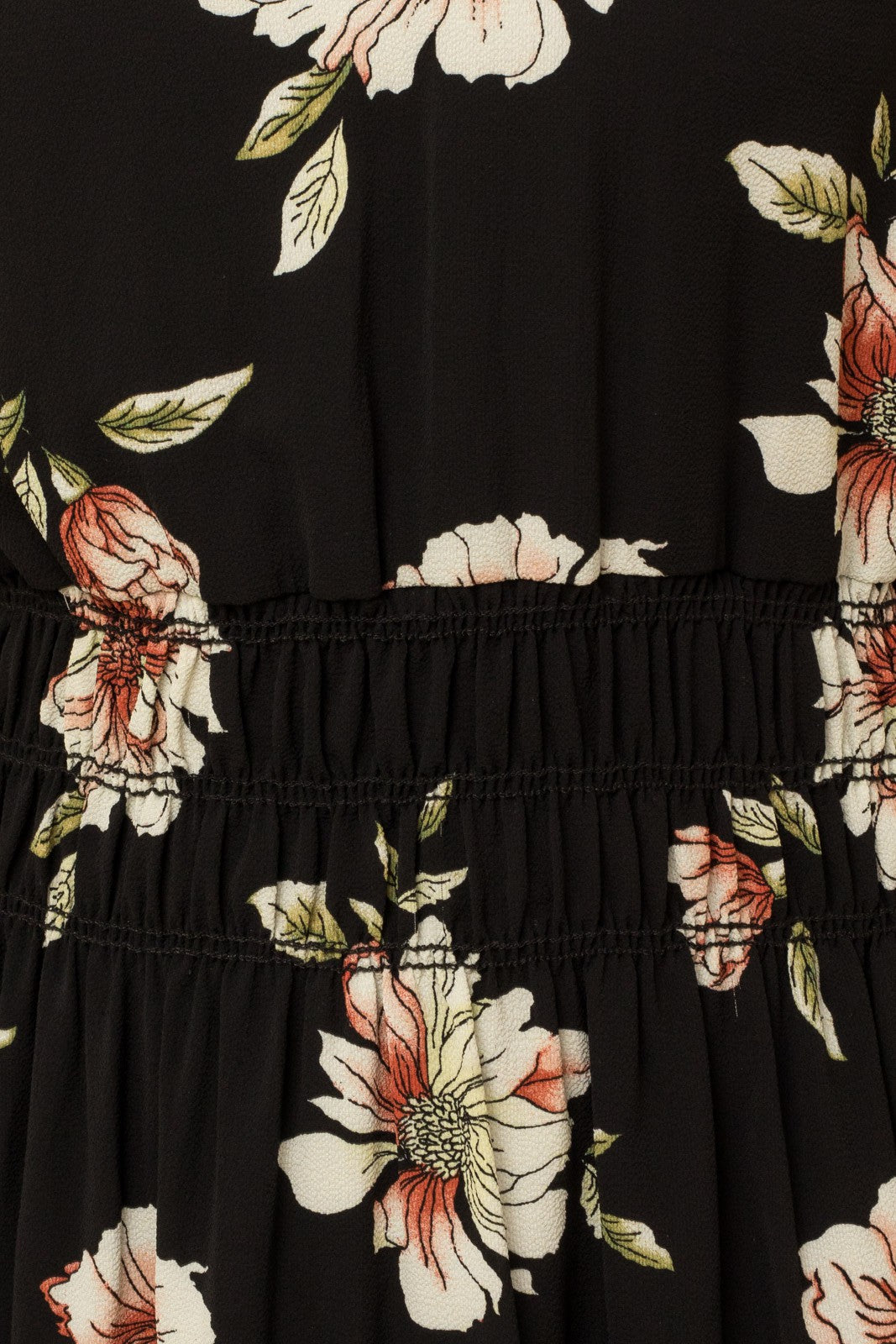 Sleeveless Halter Neck Floral Print Dress