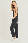 Risen Relaxed Fit Overall Jeans - Curvy Size