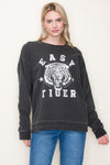 Premium Wash Easy Tiger Graphic Sweatshirt