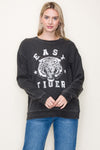 Premium Wash Easy Tiger Graphic Sweatshirt