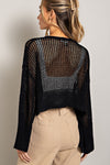 Eyelet Knit Cardigan - 3 Colors