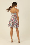 Angie V Neck Twist Front Cut Out Sundress