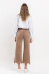 Vervet High Rise Crop Wide Leg Jeans
