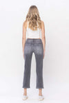 Vervet High Rise Crops Straight