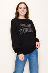 Premium Wash Graphic Sweatshirt "Team Tequilla"