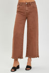 Risen High Rise Crop Wide Leg Pants