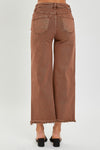 Risen High Rise Crop Wide Leg Pants