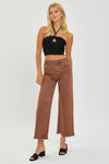 Risen High Rise Crop Wide Leg Pants