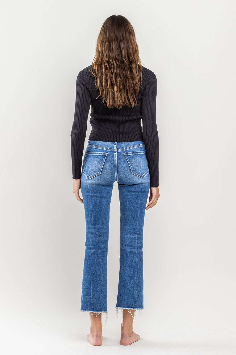 Vervet High Rise Kick Flare Jeans