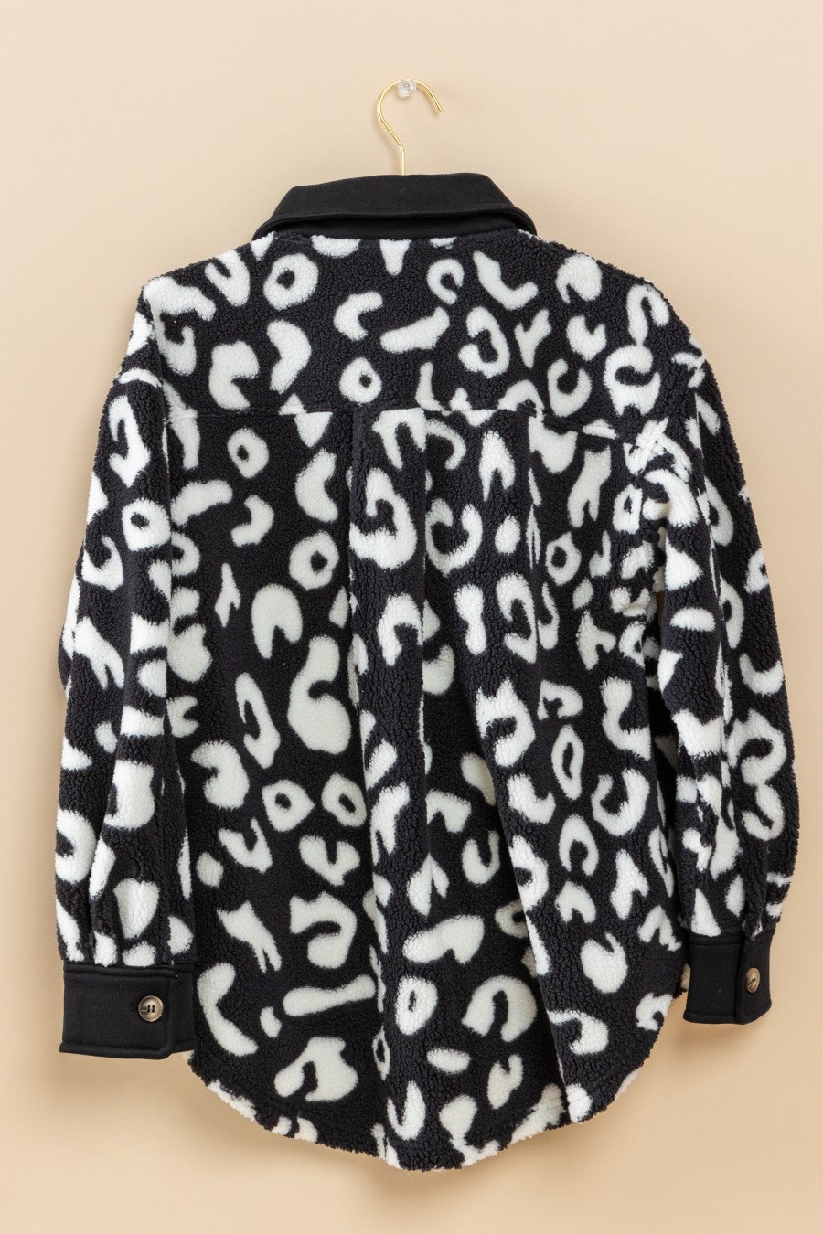 Leopard Fleece Jacket