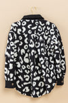 Leopard Fleece Jacket