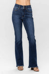 Judy Blue HW Vintage Frayed Hem Bootcut