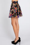 Mesh Sequin Skirt