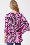 XMAS JULY Print Wrinkle Free Top - Curvy Size