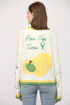 Golf Embroidered Patch Cardigan - 2 Colors